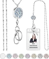 Vista 12 de SAM & LORI Retractable Lanyards for Id Badges Keys Women Cute Employee Teacher Appreciation Gifts Badge Holder Reel Lanyard