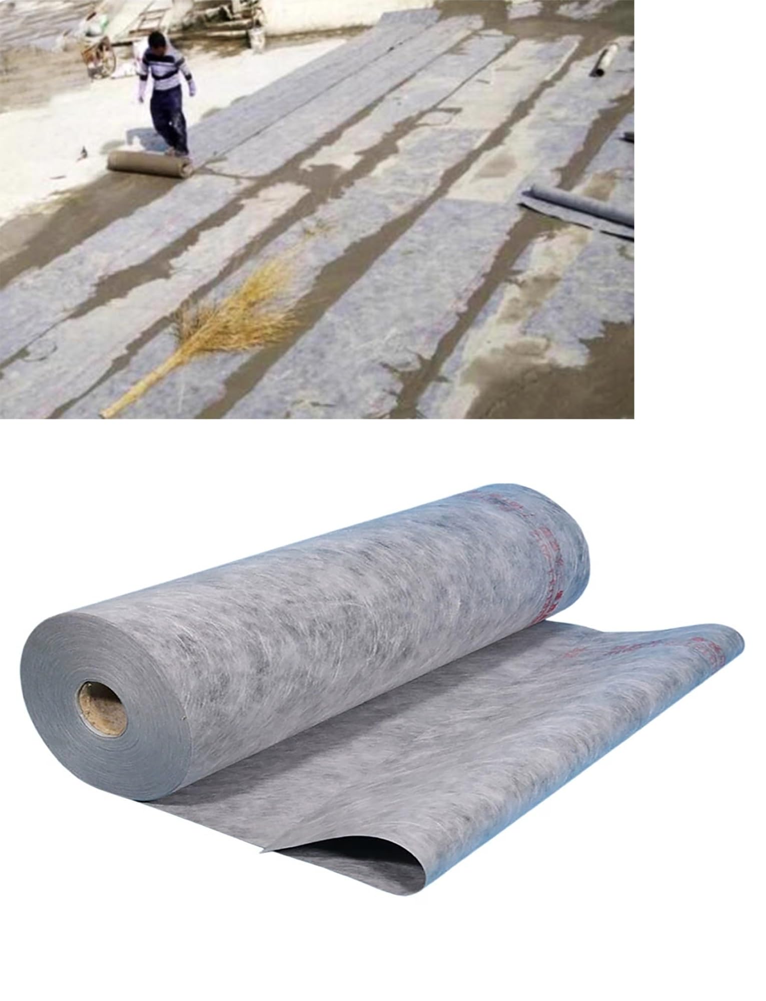 Rollo de membrana impermeable para reparación de fugas y barrera de humedad