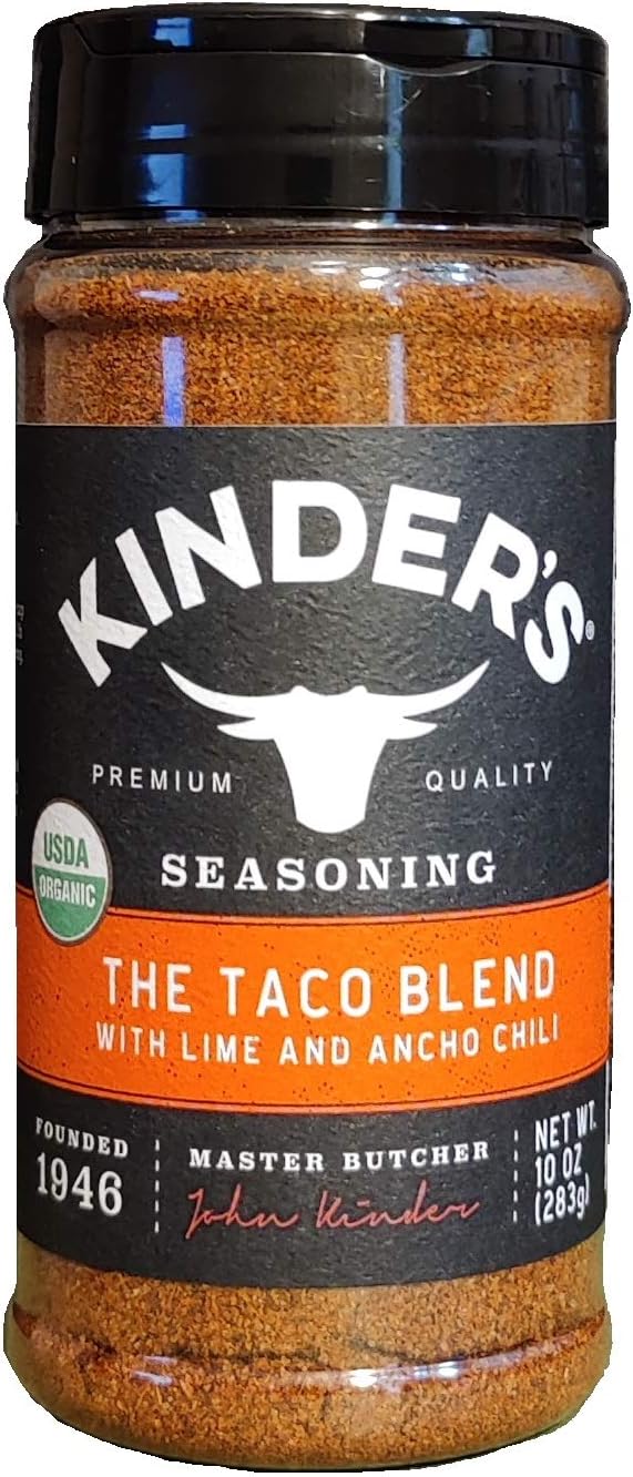 Premium Quality Organic Rub and Seasoning - The Taco Blend, 10oz_AB