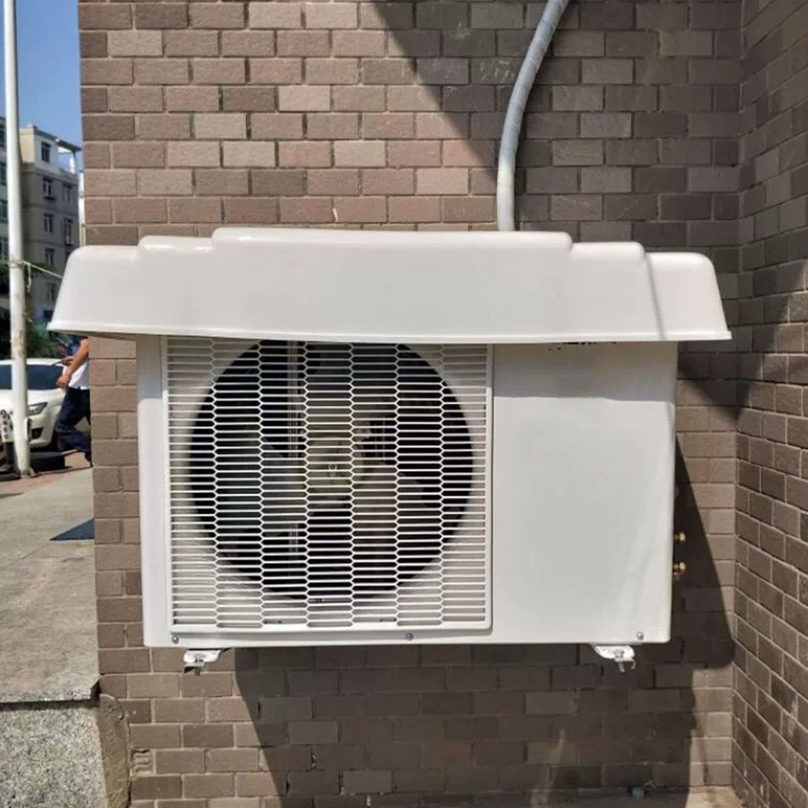 Cubierta de aire acondicionado para unidades exteriores, resistente a la intemperie, universal, condensador, bomba de calor, toldo de patio, cubierta de puerta de ventana, compresor, HVAC para lluvia
