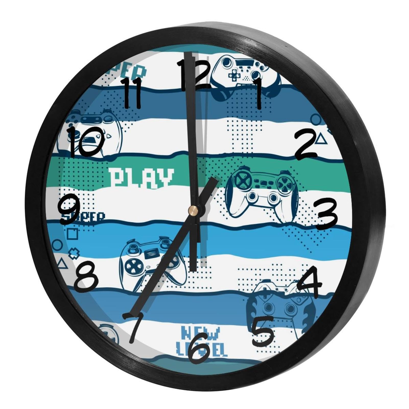 Horloge murale pour école et bureau garantissant un silence complet durant l'étude