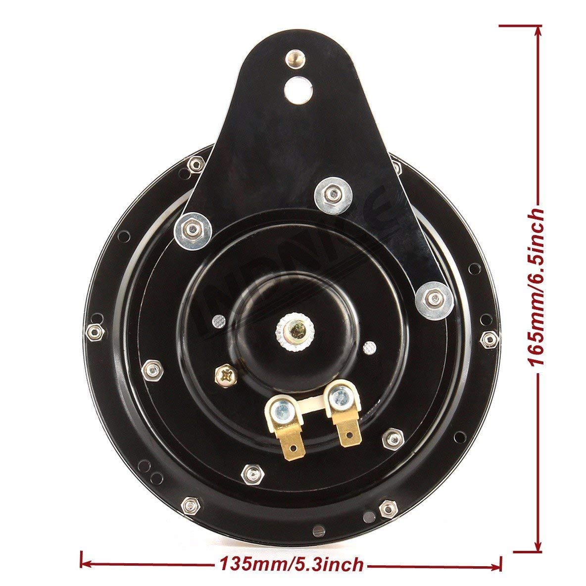 INDNICE CHROMED CNC cut CNC motorcycle horn cover For harley Horn Cover for 1991-2019 For harley FLT Touring big twin