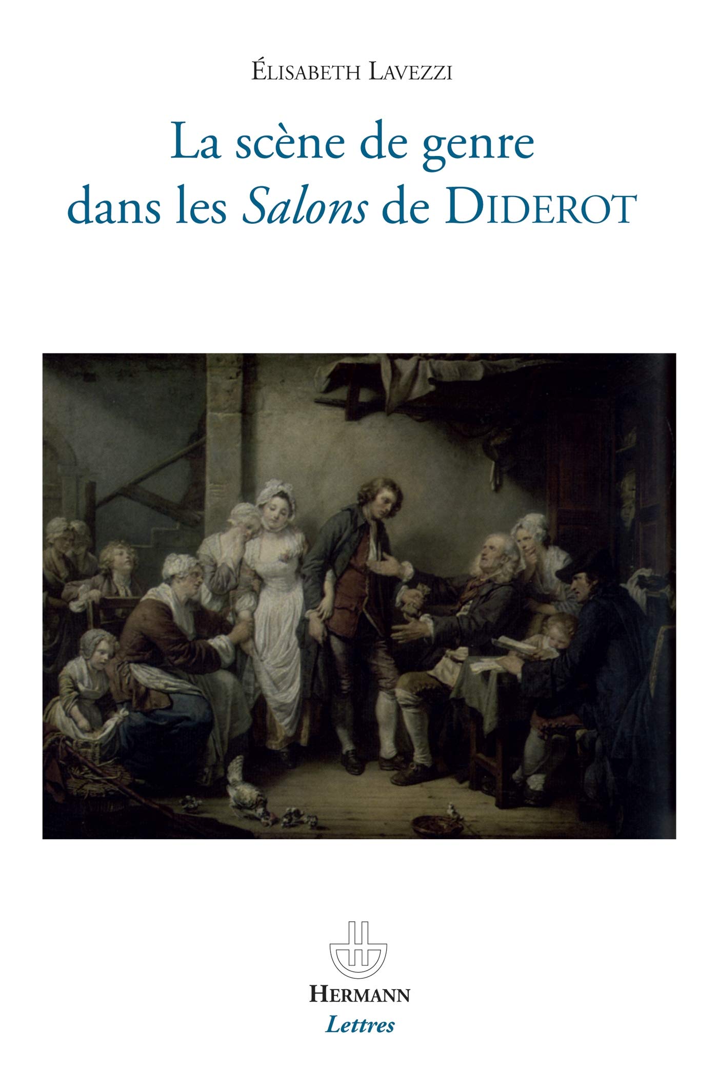 La scène de genre dans les Salons de Diderot livre de critique d'art broché