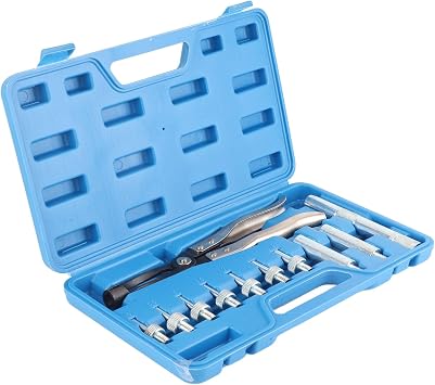 Valve Seal Remover and Installer Kit Valve Stem Seal Plier with Adapter Sockets for Car Engine Repair