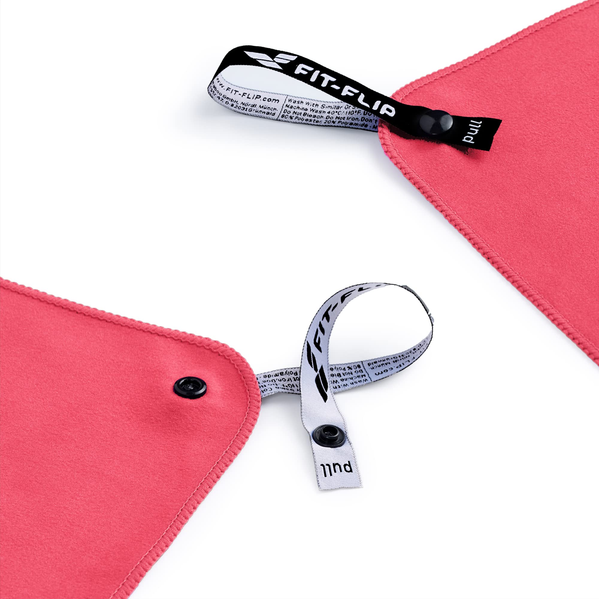 Fit-Flip Asciugamano microfibra - asciugamano palestra compatto e ultraleggero - asciugamani microfibra - il perfetto telo mare microfibra grande - ottimale per viaggio, sport e palestra