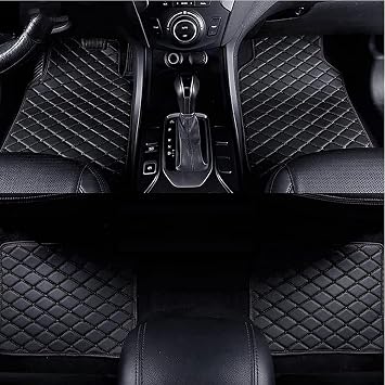 Car Floor Mats for MG ZS 2020 2021 2022 2023 2024 2025, Tailored Waterproof Non-Slip Car Carpet All Weather Leather Mats Protection Interior Accessories,B