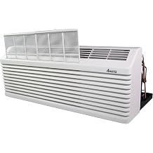 AMANA PTAC 15،000 BTU5 كيلو واط مكيف الهواء PTH153J50A مع 5 كيلو واط سخان 30 أمبير التوصيل - R32