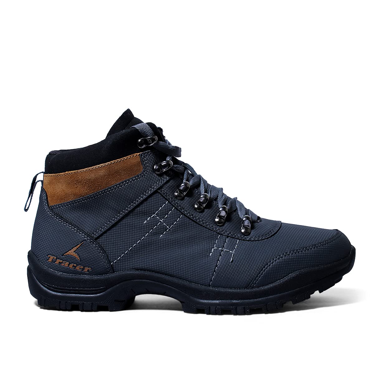 TRACERUrban-1931 Lightweight Shoes for Snow, Trekking, Hiking, Running and Walking - Stylish Lace Up Shoes for Men's with Rubber Sole
