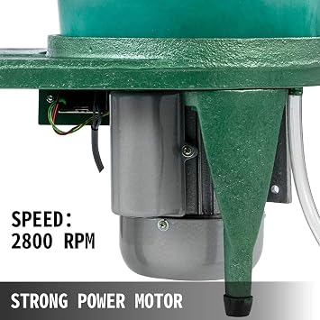 Gem Faceting Machine, 8inch 180W Rock Polisher Lapidary Equipment, 2800RPM Jewelry Polisher Gem Cutting Machine with Mechanical Handle, for Gem Jade Stone Jewelry