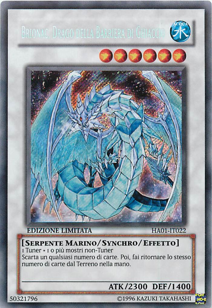 Yu-Gi-Oh! - HA01-IT022 - Brionac, Ice Barrier Dragon - Hidden