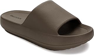 Arch Support Slides for Women and Mens | Cushioned Thick Sole Pain Relief Slippers