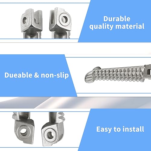 Miniatura 4 de AHL Estriberas Delanteras Pedales Reposapiés para Yamaha YZF-R6 YZF R6 1999-2012