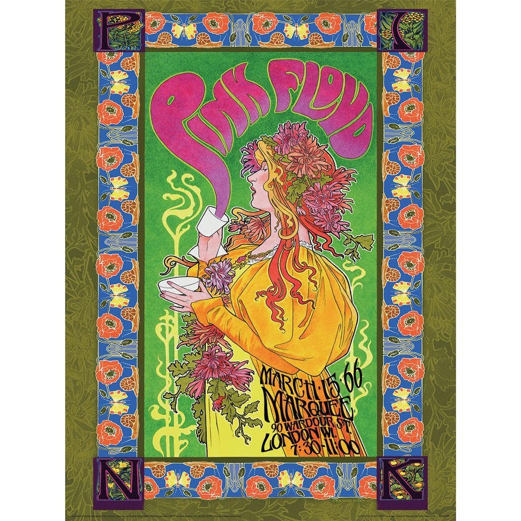 Pink Floyd ´66 Print (40cm x 30cm) (Multicoloured)