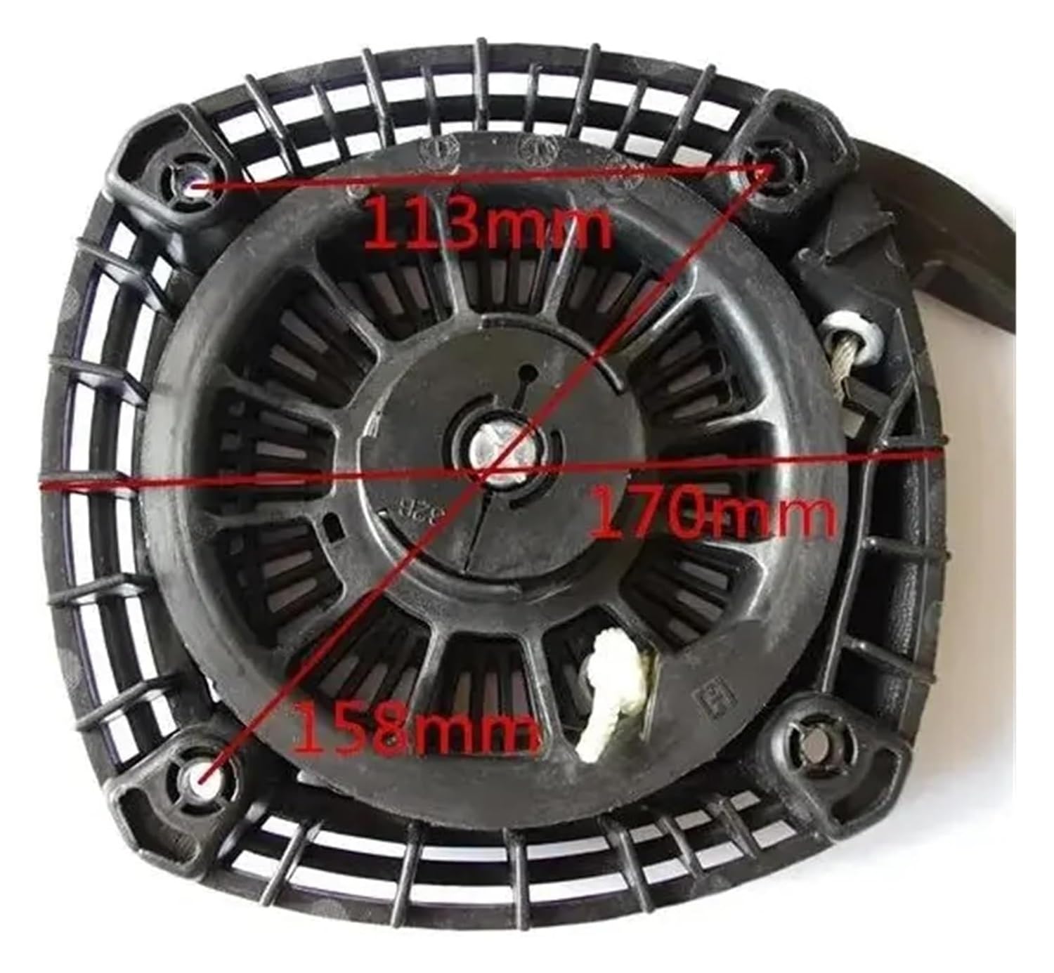 SP170 Pull Start Copertura in plastica e cricchetto Compatibile con SP170 SP210 Motore Avviamento a Strappo ad Acqua # 20A-50211-00