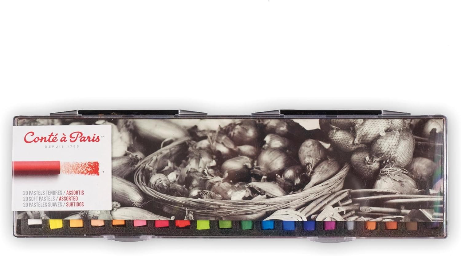 Conté à Paris 40 Count Assorted Soft Pastels Set