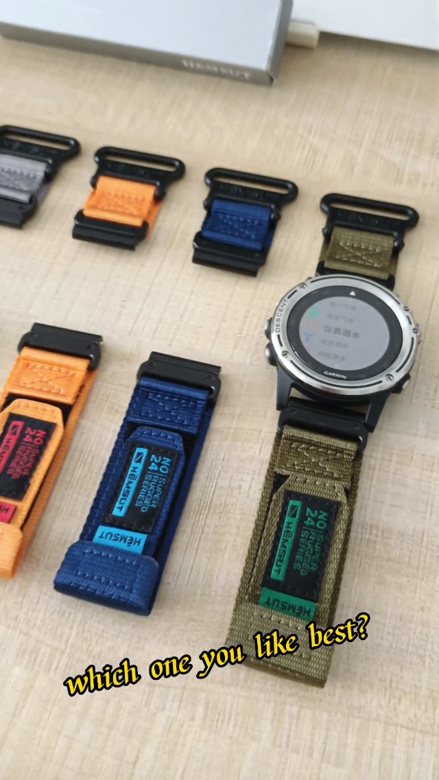 GARMIN　専用 GARMIN ガーミンベルト アップグレードされたコネクタ ガーミンの