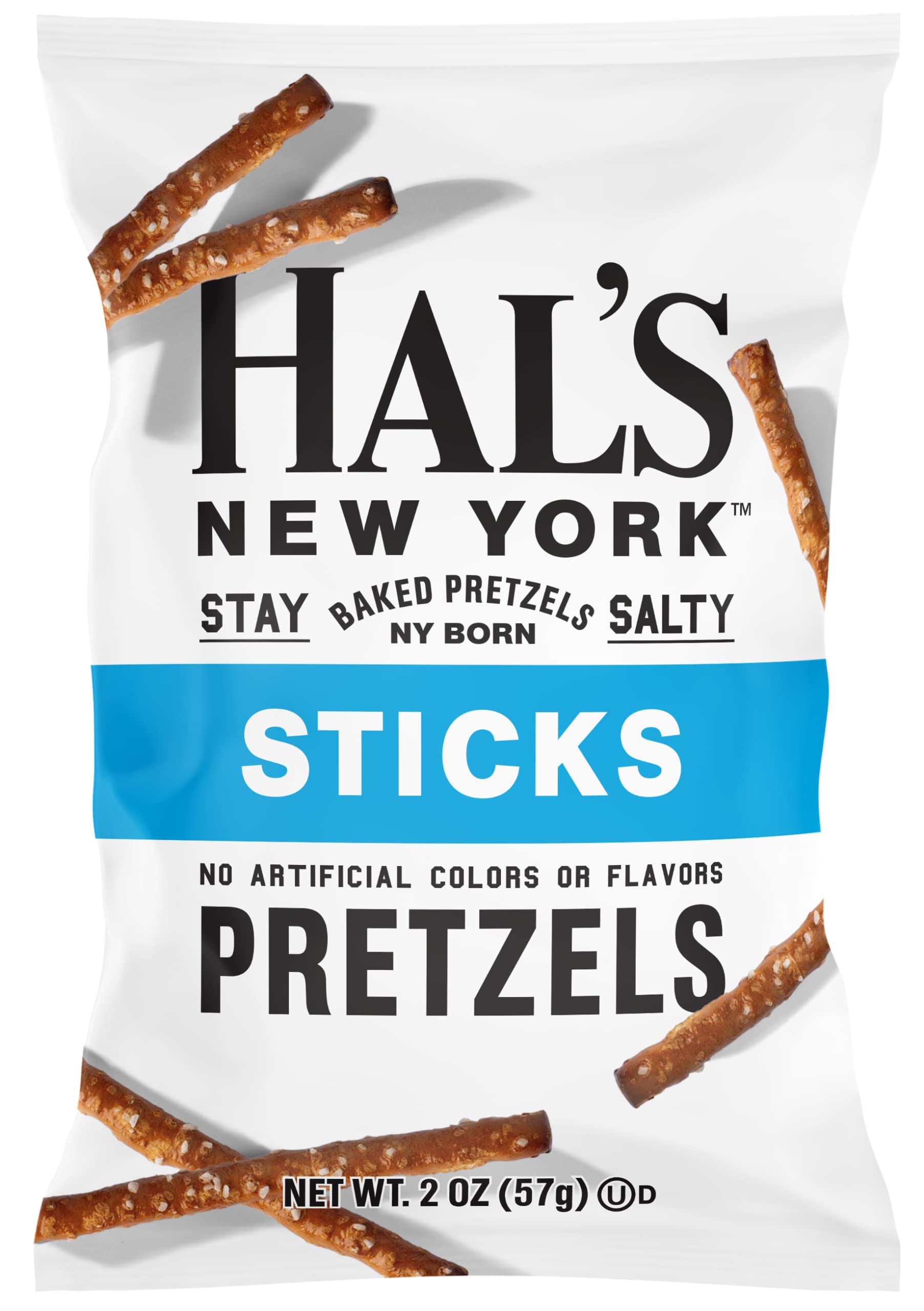 Hal's New York Baked Pretzels (Sticks, 2 Ounce (Pack of 24))