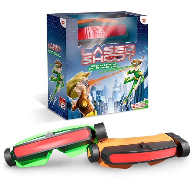 Bizak - Lasershoot batalla visión láser dos máscaras láser para la batalla