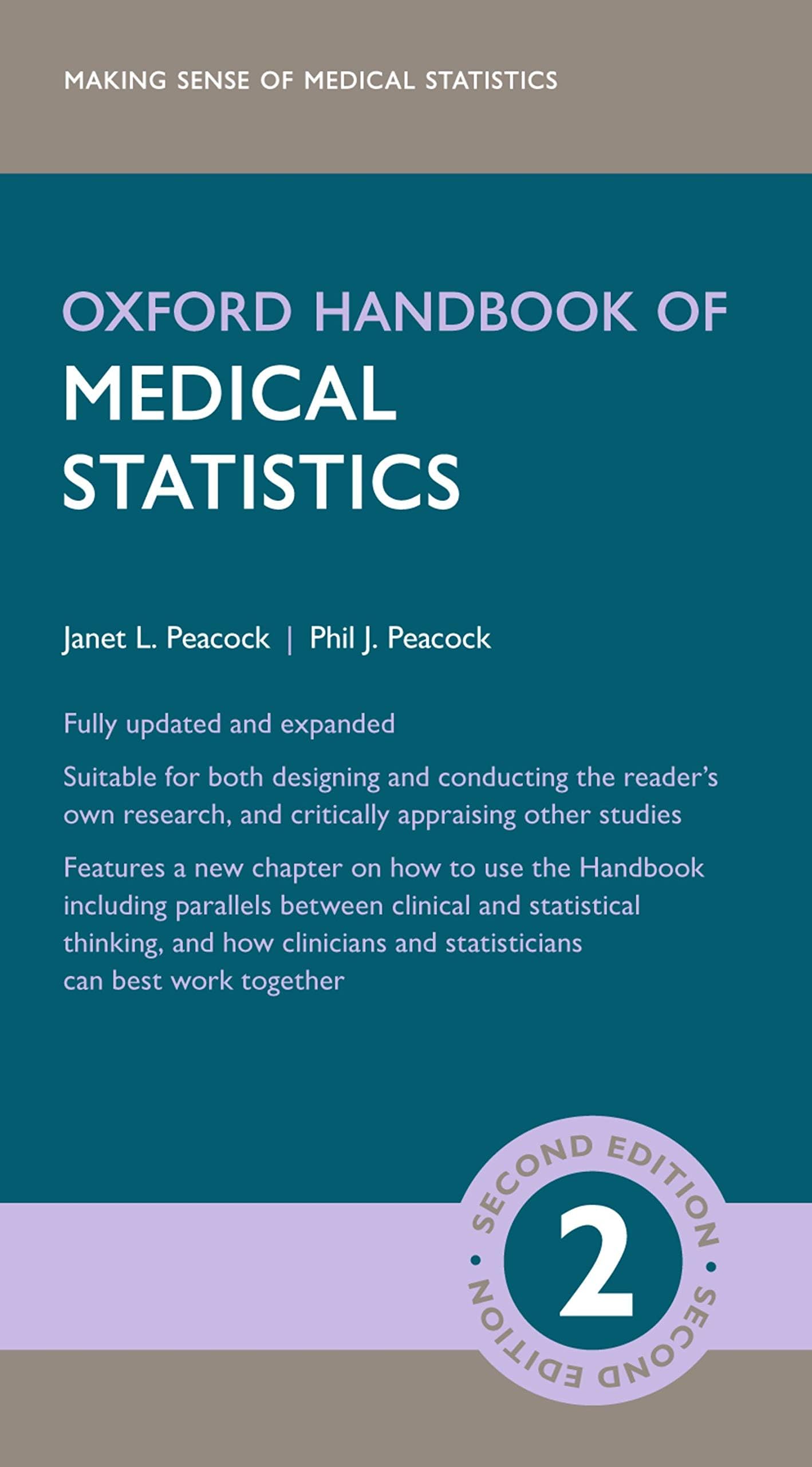 Oxford Handbook of Medical Statistics (Oxford Medical Handbooks)