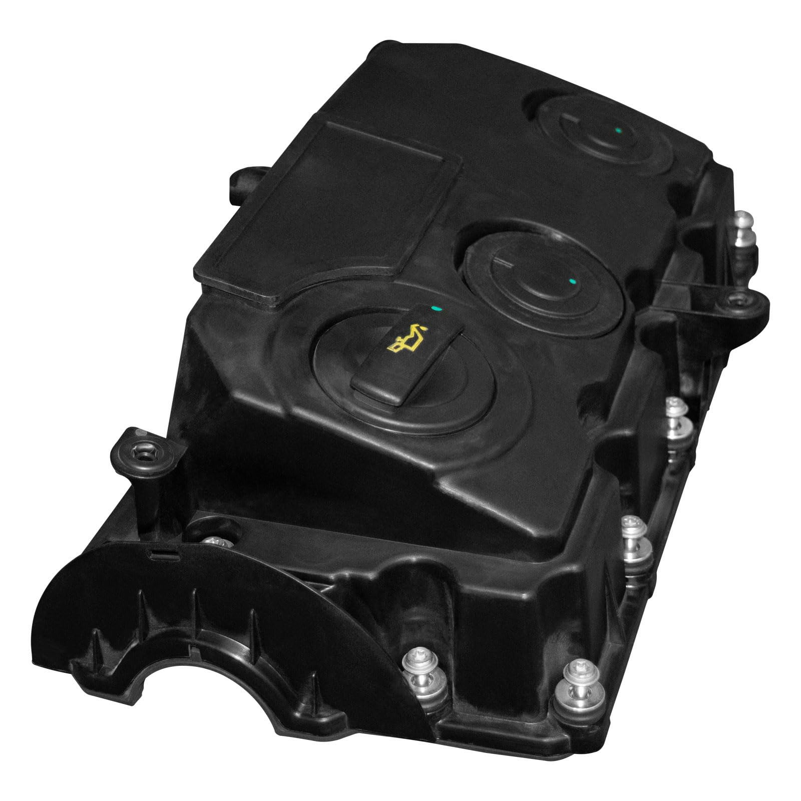 Tapa de válvula tapa de culata compatible con Go-lf 5 Polo A3 Leon Tol-edo 1.9 TDI 2.0 TDI reemplazo para 03G103469G 03G103469M 03G103475E