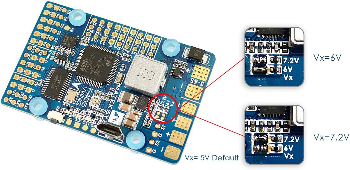 Matek Systems MATEKSYS F405-Wing Flight Controller