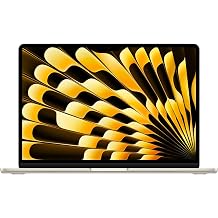 Apple MacBook Air 13-inch Laptop M5 chip with 10-core CPU and 10-core GPU Built for AI, 13.6-inch Liquid Retina Display, 16GB Unified Memory, 1TB SSD, 12MP Center Stage, Touch ID, Wi-Fi 7; Starlight