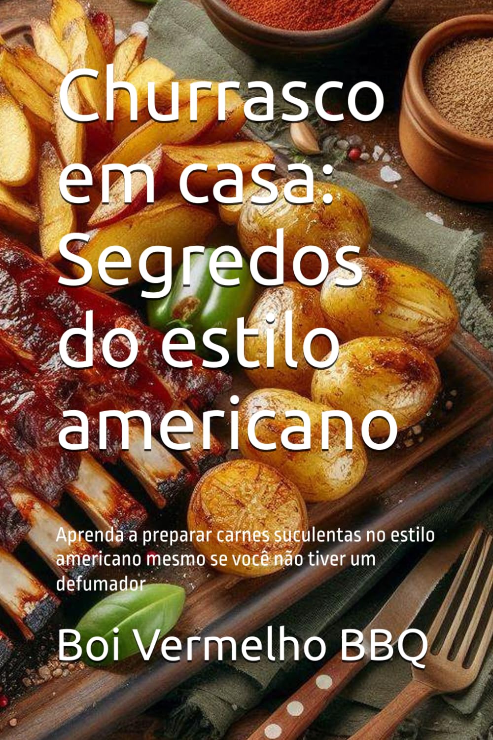 Churrasco em casa: Segredos do estilo americano: Aprenda a preparar carnes suculentas no estilo americano mesmo se você não tiver um defumador
