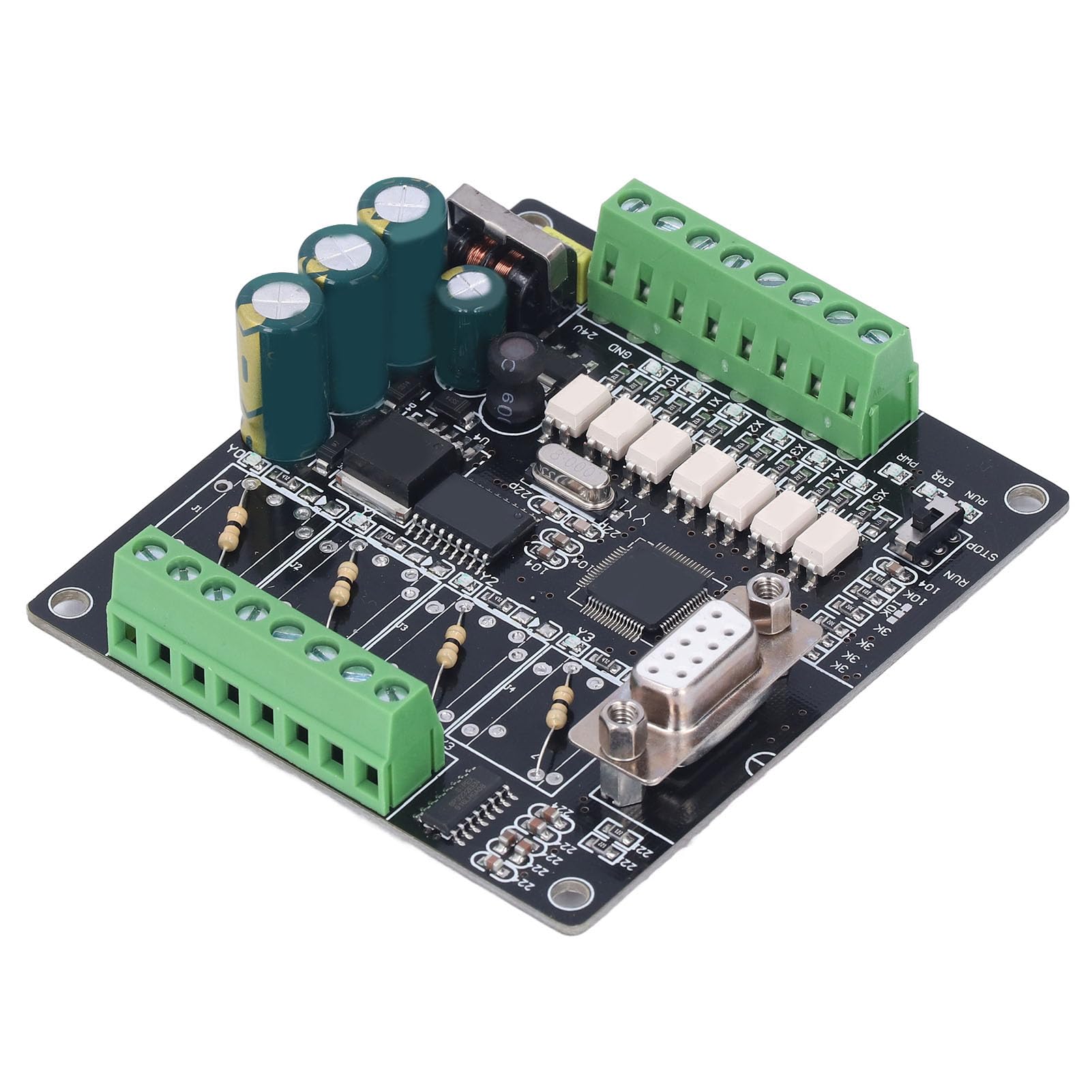 Contrôleur logique programmable de carte de contrôle industrielle de PLC d'outdoorm pour l'impression de produits chimiques DC 24 V