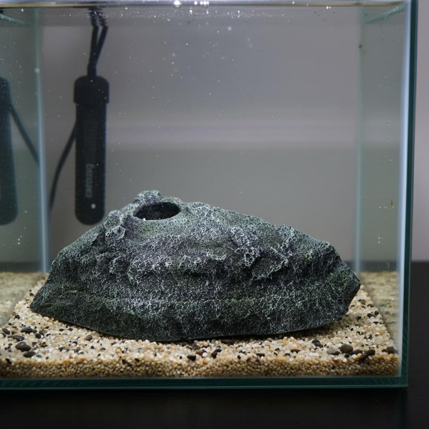 Turtle Basking Perch Easy to Climb Turtle Climbing Ramp Resting Terrace Reptile Hiding Cave, Floating Platform, L