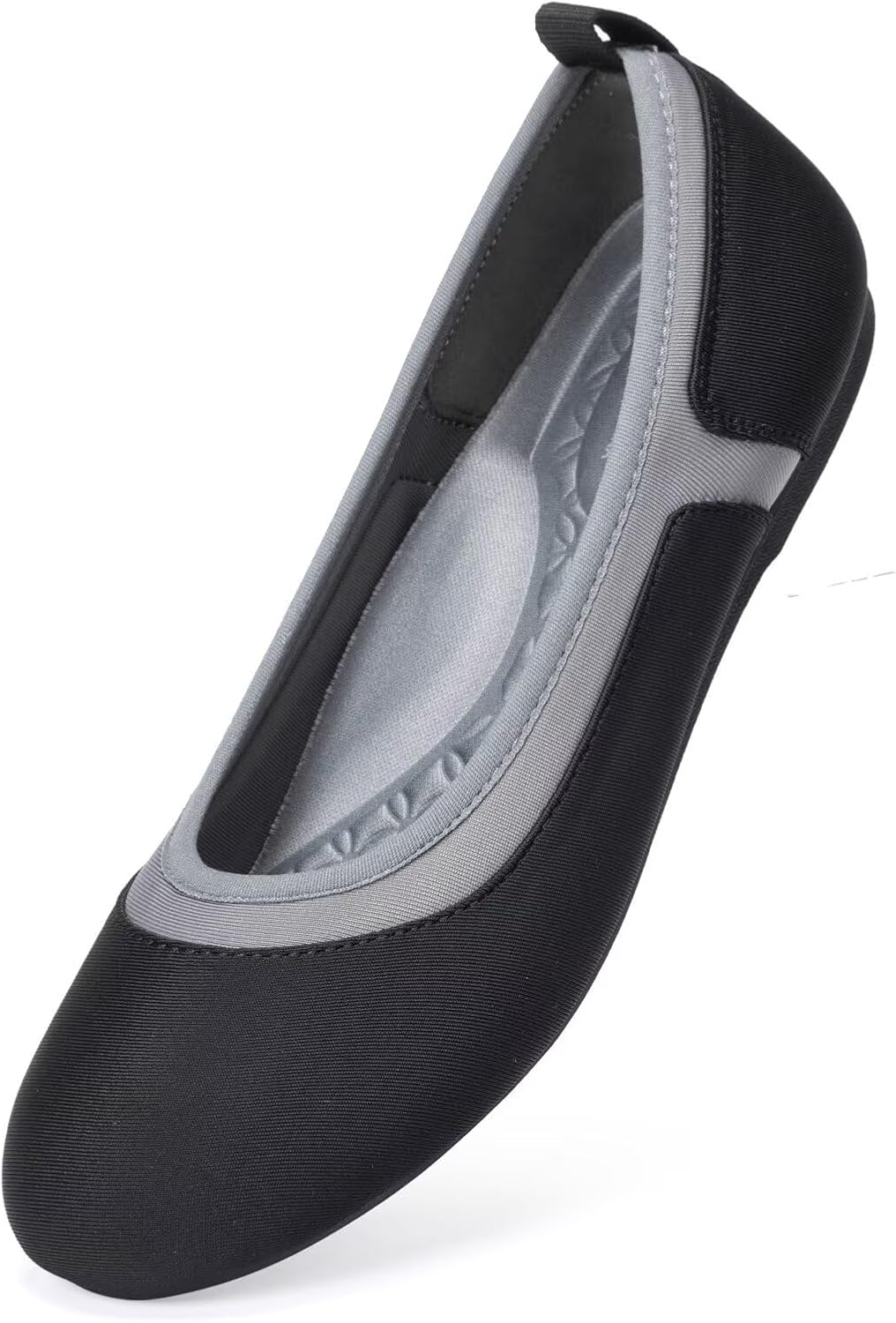 Frank Mully Women's Ballet Flats Round Toe Slip On Shoes Cute Lightweight Dress Flat Woman Comfy Soft Causal Work Walking Shoes