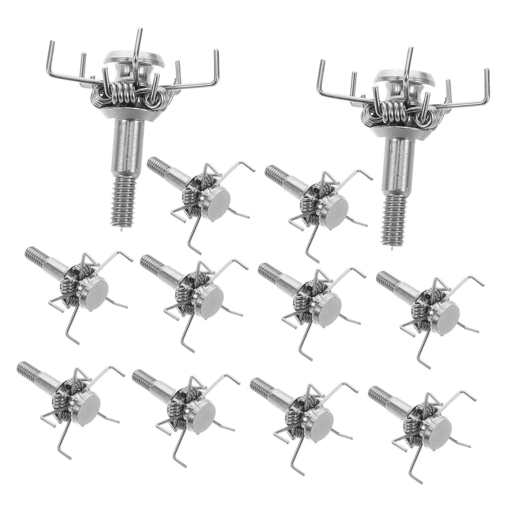 BESTonZON 12Pcs Small Game Arrow Tips Threaded for Hunting Portable Lightweight Archery Accessories Enhanced Impact for Target Precision