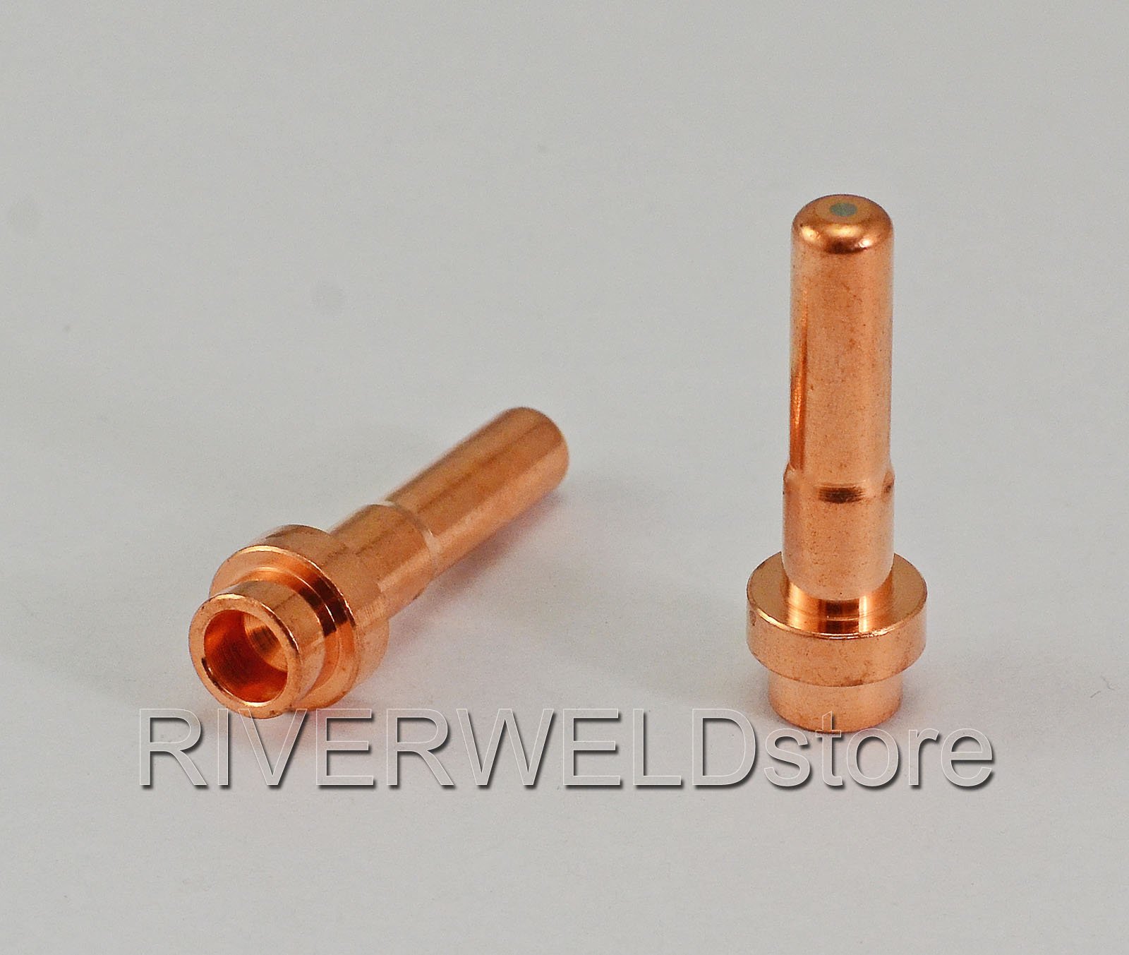 RIVERWELD Elettrodo plasma lungo CEBORA C1518 PR0065 e punte plasma lunghe C1370 da 1,0 mm, adatte per torce per taglio al plasma CP-50 P50 CB50, 20 pezzi