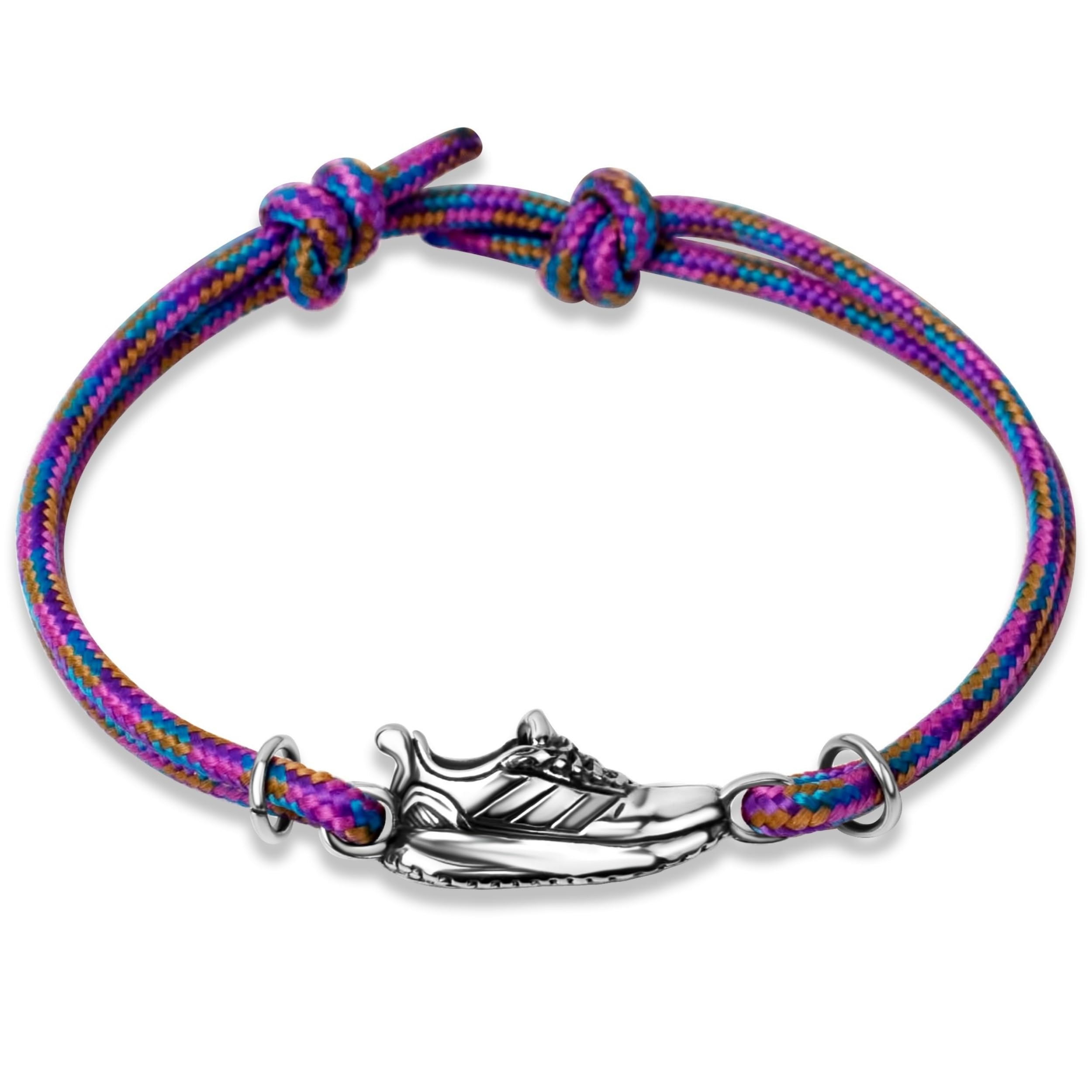 Ernestine Bracciale Running regolabile in acciaio inox sportivo uomo donna regalo corsa