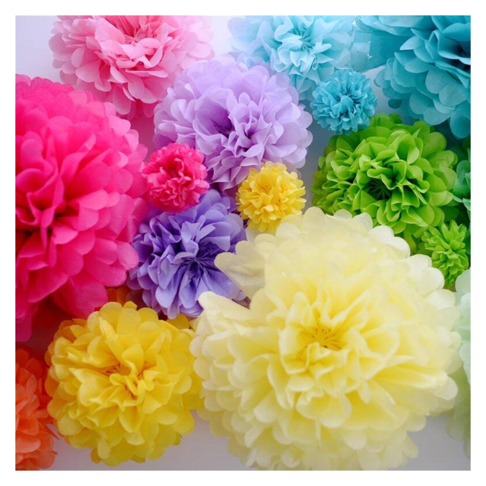 Pompons en Papier