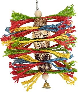 Parliky Brinquedo Para Mastigar Papagaio Brinquedo Para Animais De Estimação Brinquedo Para Pássaros Brinquedo Para Pendurar Pássaros Brinquedo Para Pássaros Gaiola Para Pássaros