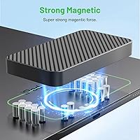 Vista 8 de Magnetic Wireless Charger for iPad Pro 11 (1st/2nd/3rd/4th) & iPad Air 11 (M2/M3) & iPad Air 10.9 (4th/5th), 18W Fast Charging Smart Connector Alloy