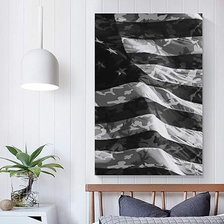 Amazon カモアメリカ国旗 Flag 壁掛け壁画 北欧風 墨絵トップ飾り 撮影の背景 窓装飾 個性 インテリア 飾り おしゃれ30x45cm ウォールステッカー オンライン通販