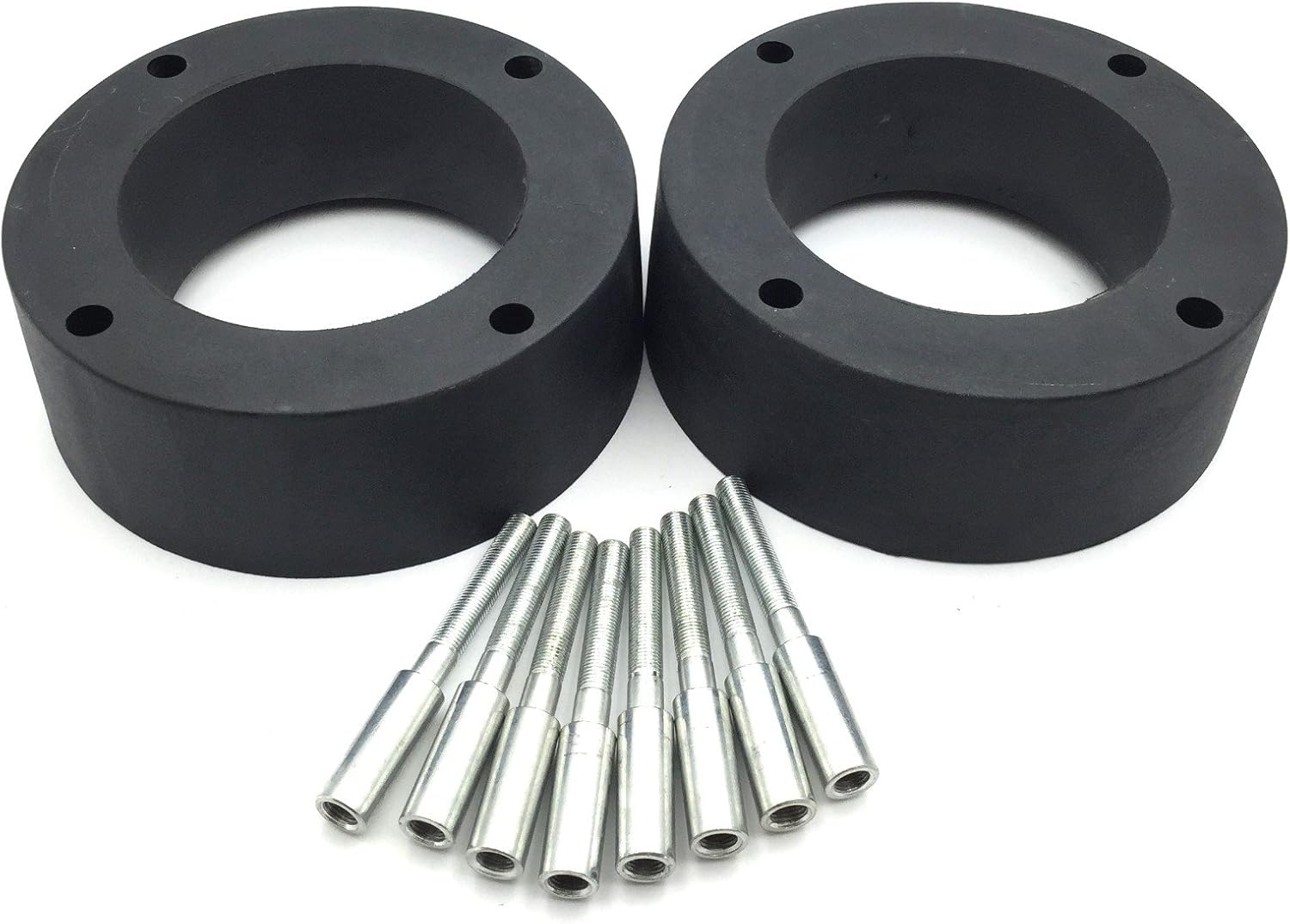 HONGK- Motorcycle Black Heavy Duty Urethane ATV 2.5 inch Wheel Spacers 4/156 Compatible with Polaris Diesel 4x4 Magnum 325 ATP 330 Sportsman 335 400 600 700 [B01BI85MWI]