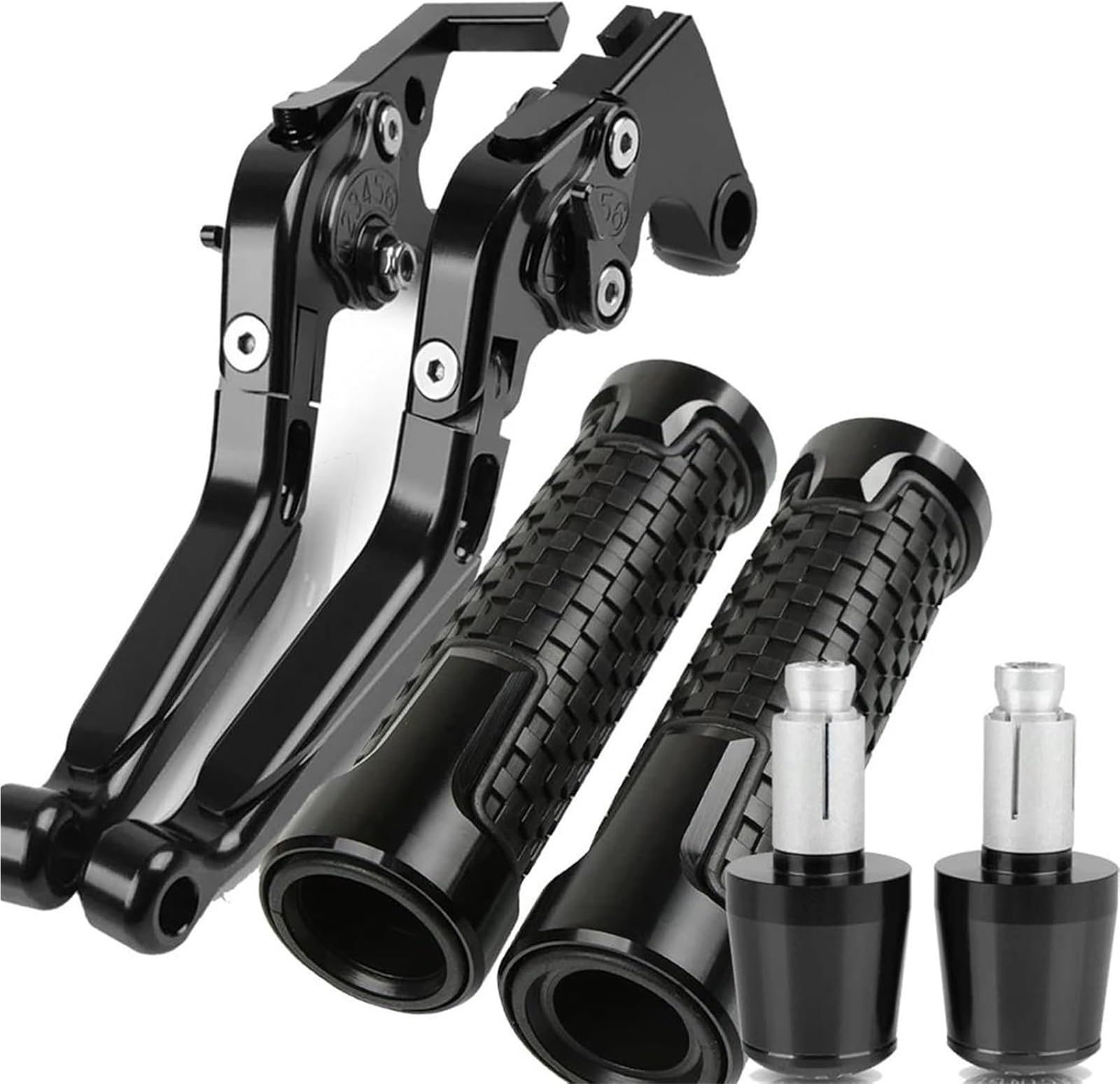 Embrague de motocicleta y palanca freno negro para CBR600RR 2008 2009