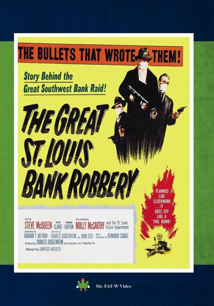 DVD Great St Louis Bank Robbery edición importación de EE. UU. y zonas Italia para cinéfilos