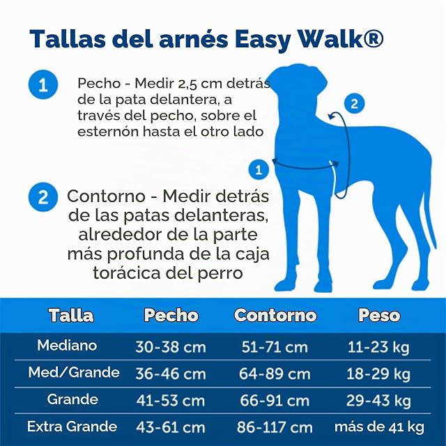 Foto 5 de 7 de PetSafe Easy Walk - Arnés Antitirones para Perros, 4 Puntos de Ajuste, Adiestramiento de Perros, Evita…