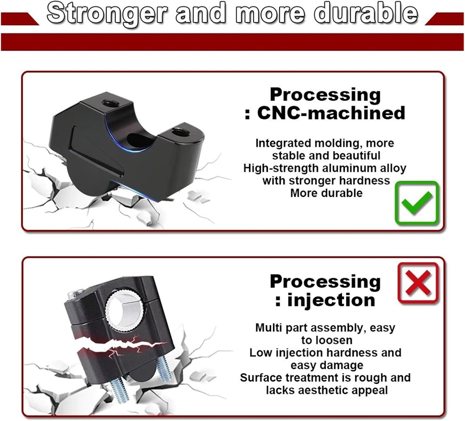 バイクハンドルバー ライザー CMX300用 反逆者 300用 ABS用 CMX500用 反逆者 500用 ABS用 バイク用ハンド