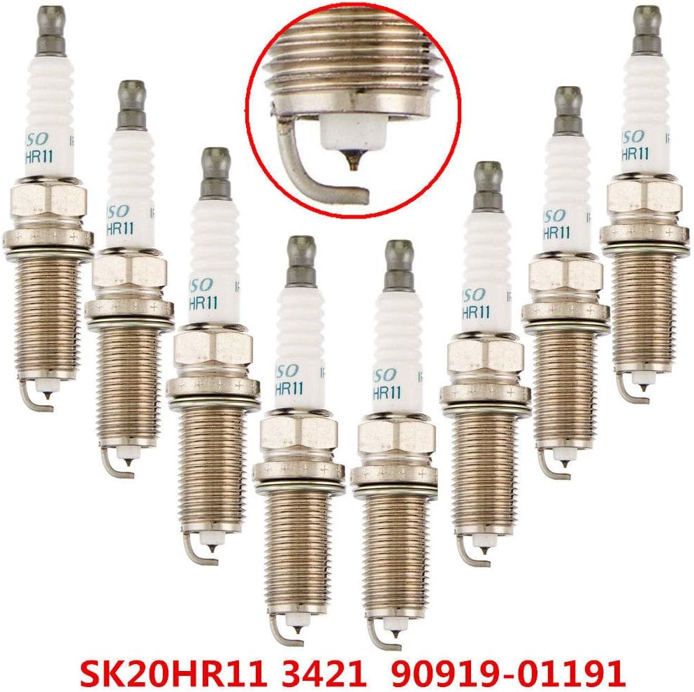 NEW 8PCS 3421 SK20HR11 For Denso Iridium Long Life Spark Plug