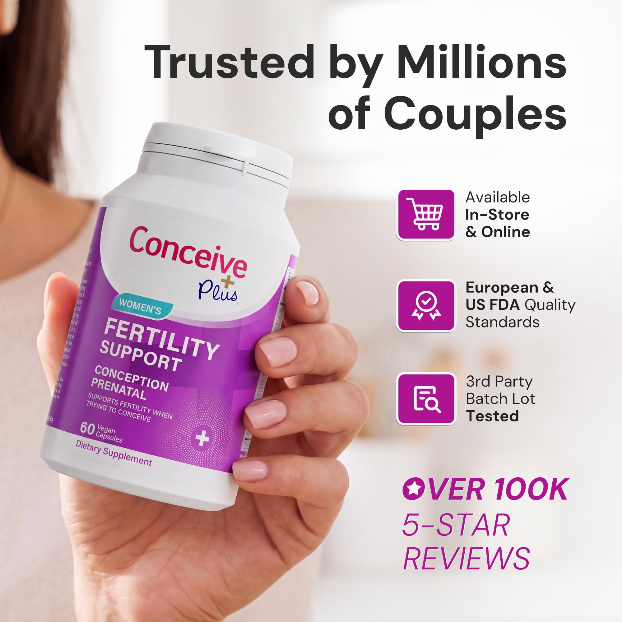 CONCEIVE PLUS Womens Fertility Support — Amazon image 7