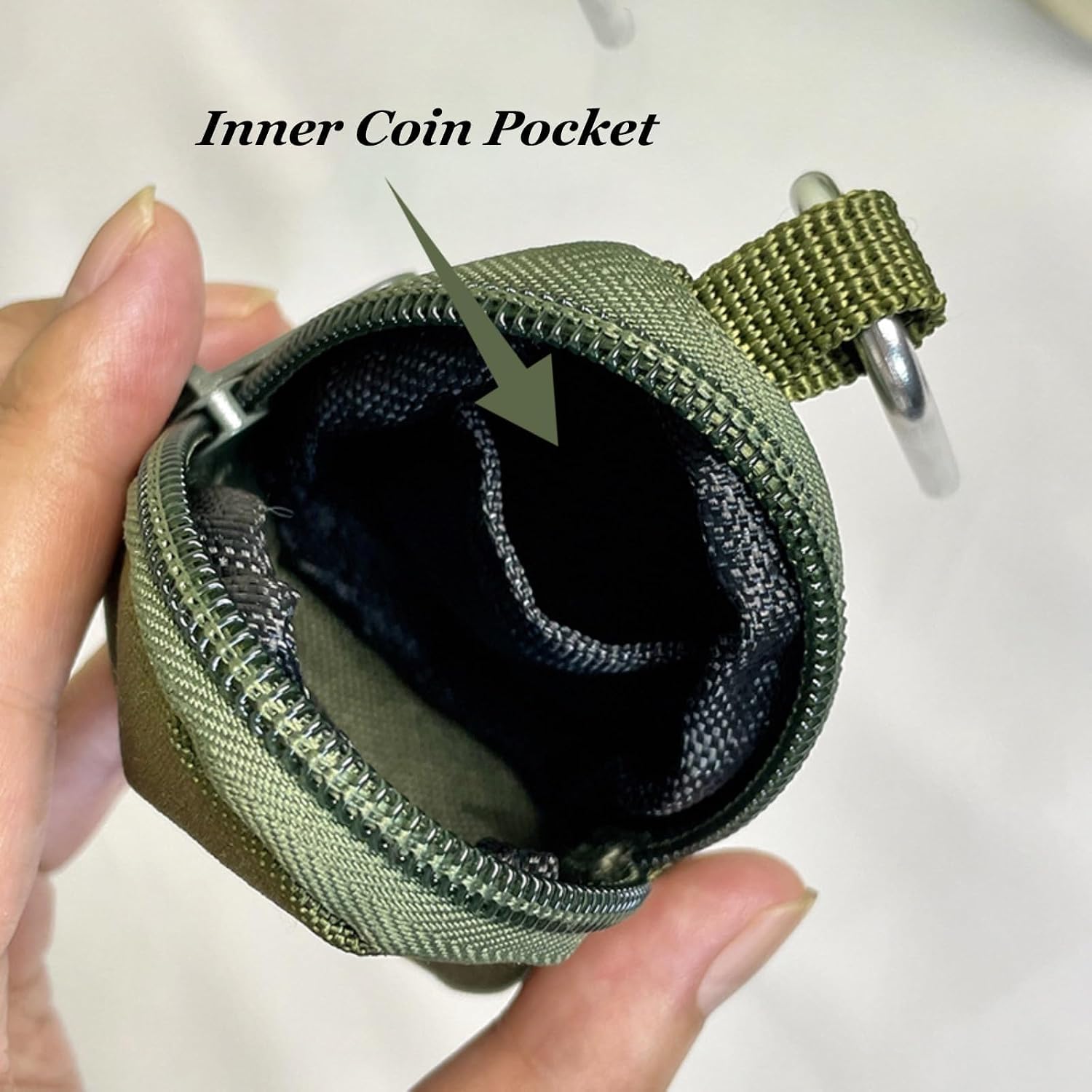 3Pcs Mini Coin Purse Keychain Set Small Backpack Keychain Clip-On Wallet Portable Coin Purse Gift for Friends image 5