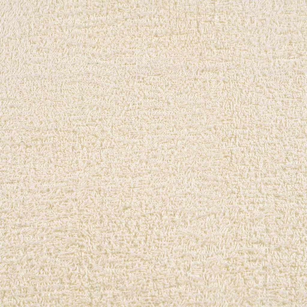 vidaXL Toallas de Baño 4 uds Crema 100x150 cm 360 g/m² 100% Algodón