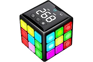 Rechargeable Handheld Cube Game: Cool Brain-Boosting Toy for Kids