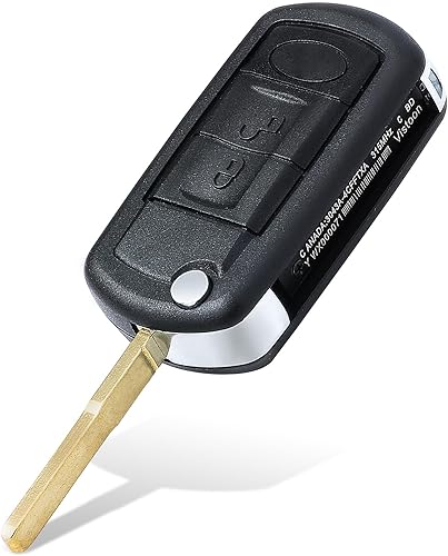 Miniatura 4 de Keyecu Reemplazo Flip Remote Car Key Fob 315MHz PCF7941 para LR3 Range Rover Sport 2005-2011 FCC ID: NT8-15K6014CFFTXA