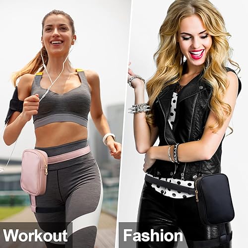 Miniatura 2 de Peicees Bolsa de pierna caída para mujer con correa para la pierna, bolsa de muslo de cuero para accesorios de disfraz de motocicleta, riñonera de