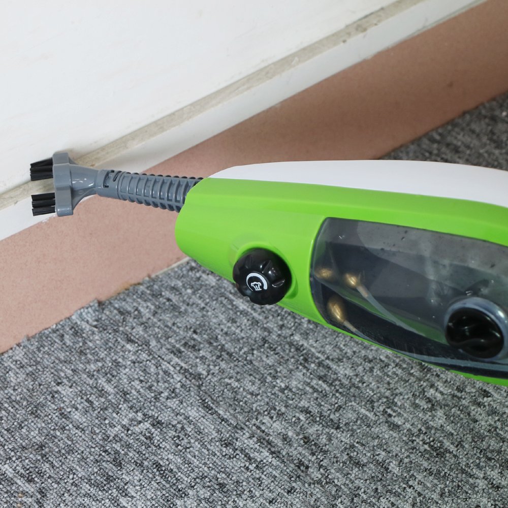 Beyondfashion 10 en 1 1500 W Limpiador de Vapor de Mano para moquetas de Piso con 5 esponjas
